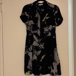 Parker “Kelby” Silk Combo Dress